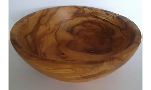 Olive Wood Salad Bowl